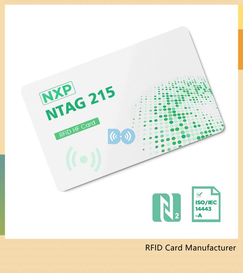 ntag215 inkjet pvc card